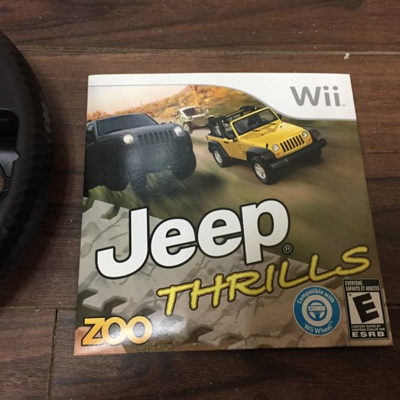Jeep Thrills With Custom Wheel Nintendo Wii Boxed Edition - Picture 4 of 9